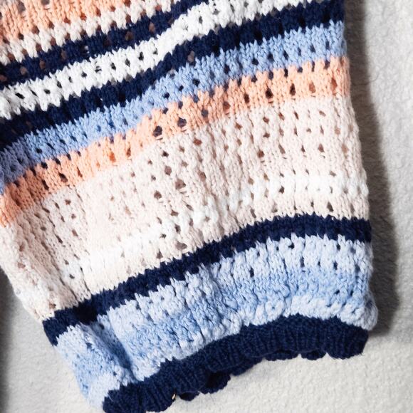 INC International Concepts Women’s Sweater XL Boho Coastal Casual Retro Striped - Picture 6 of 10